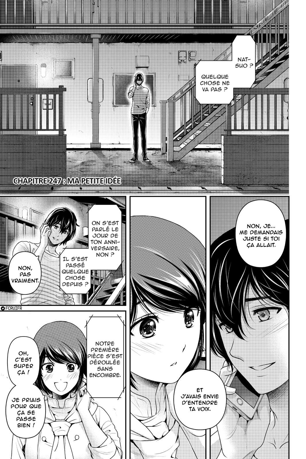 Domestic Na Kanojo: Chapter 247 - Page 1
